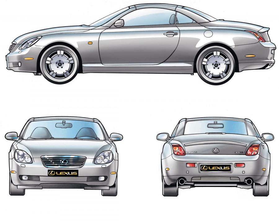  Lexus SC430 2002 года  (фото 6 из 28)